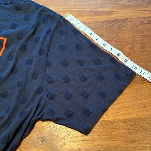 Nike‎ FCB Forca Barca Bracket Barcelona Shadow Logo Pattern T-Shirt XXL - Picture 5 of 8